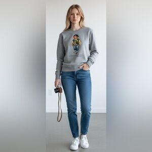 Polo Ralph Lauren Bear Big Kid Sweatshirt Medium